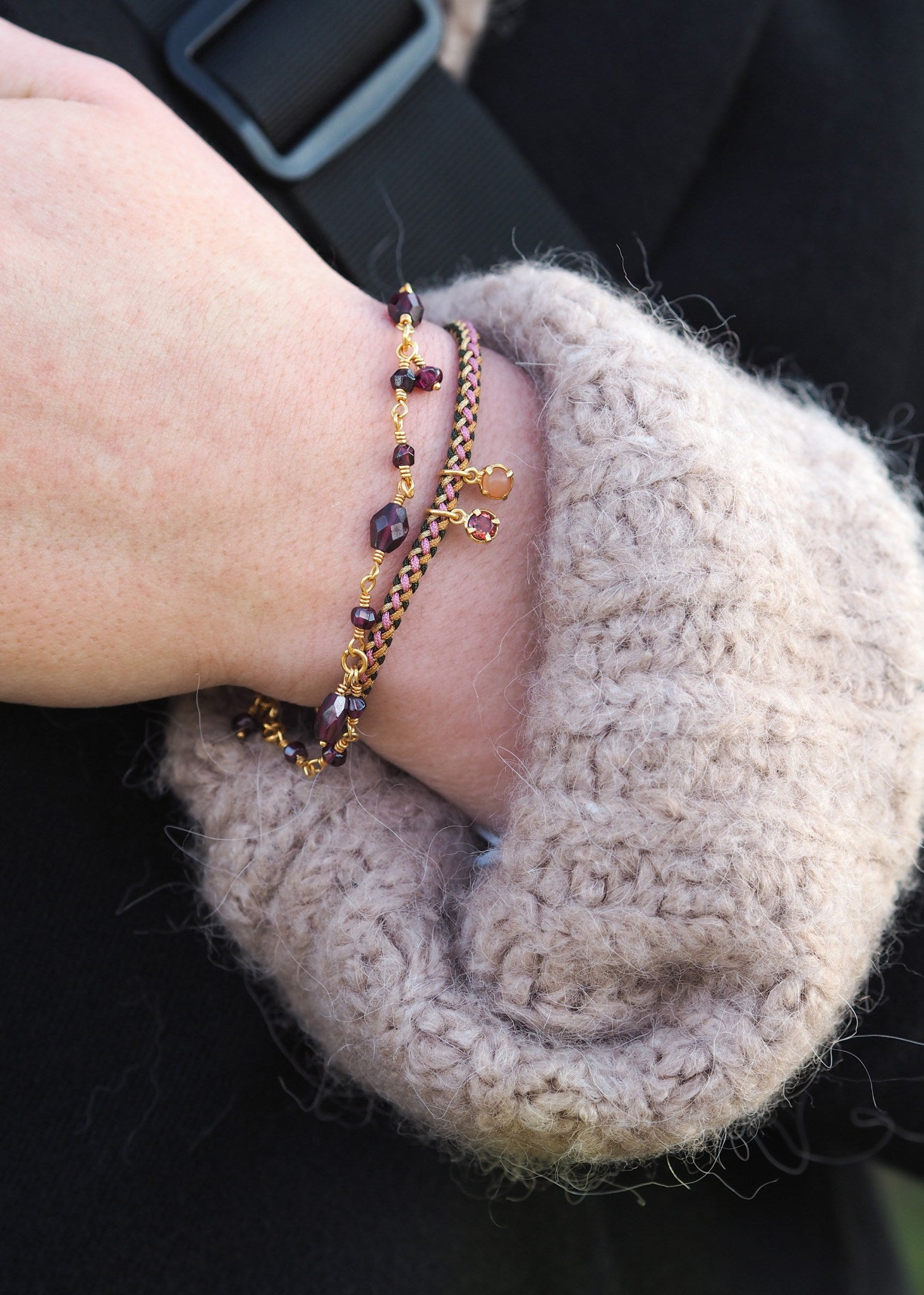 Braid armband - Quince