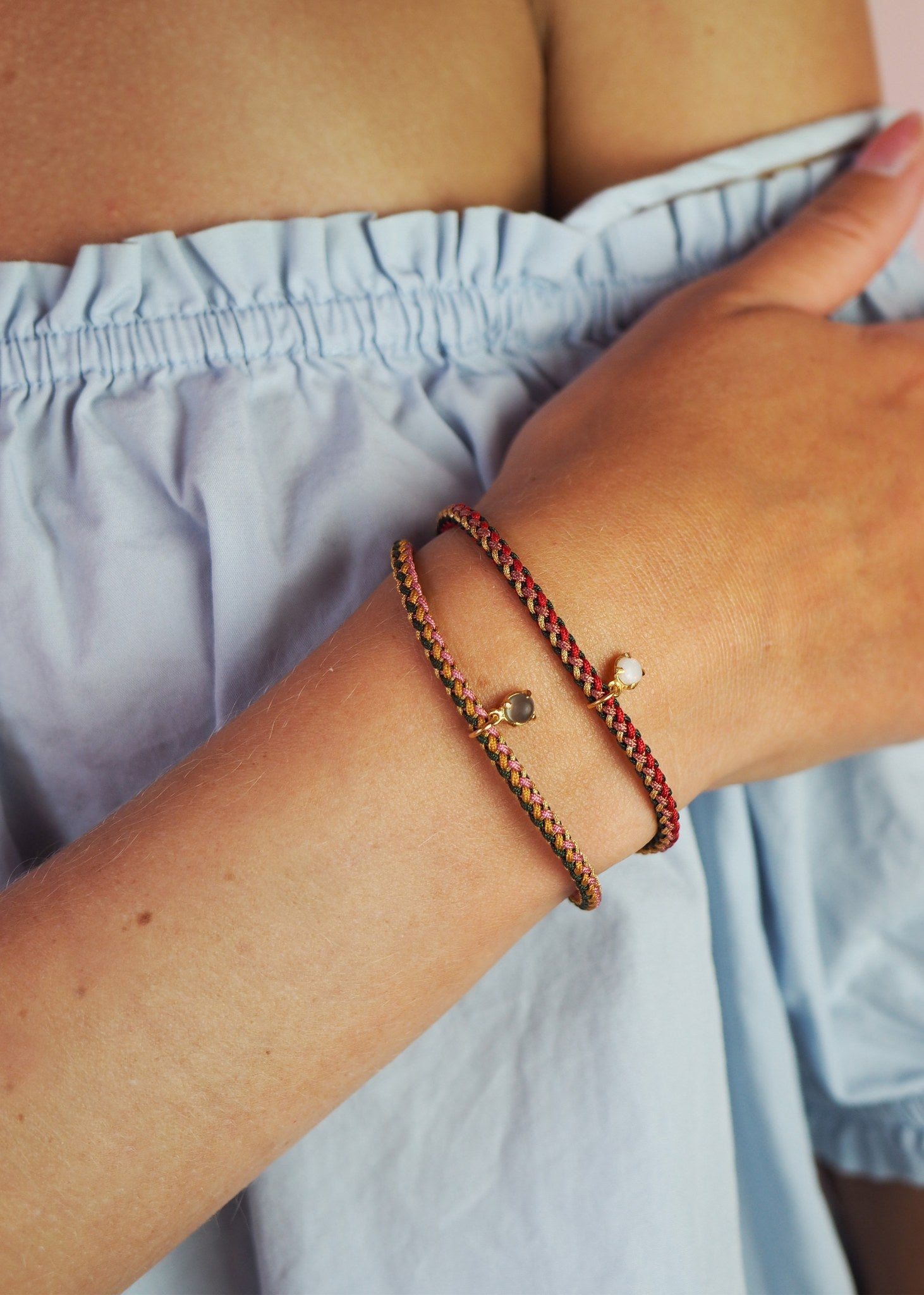 Braid armband - Quince