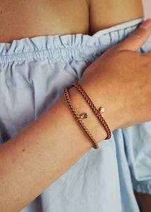Braid armband - Quince