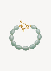 Dragee Midi armband med Aventurin - guldpläterad