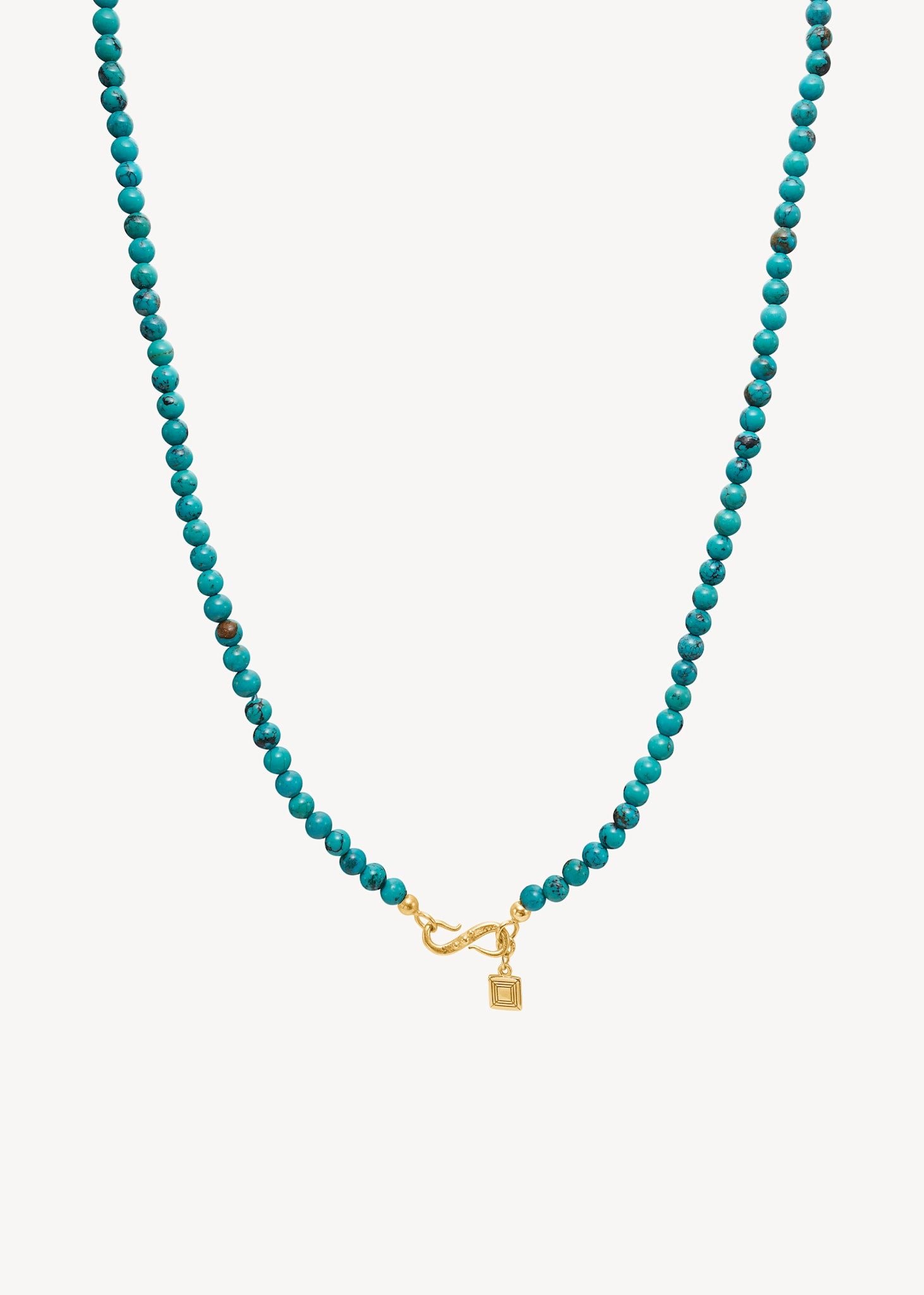 Sea halsband med Turkis - guldpläterad