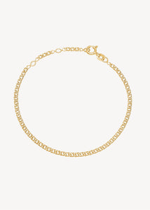 armbånd til mænd og kvinder i ægte guld fra carré jewellery i cuban rombo led i 9k guld