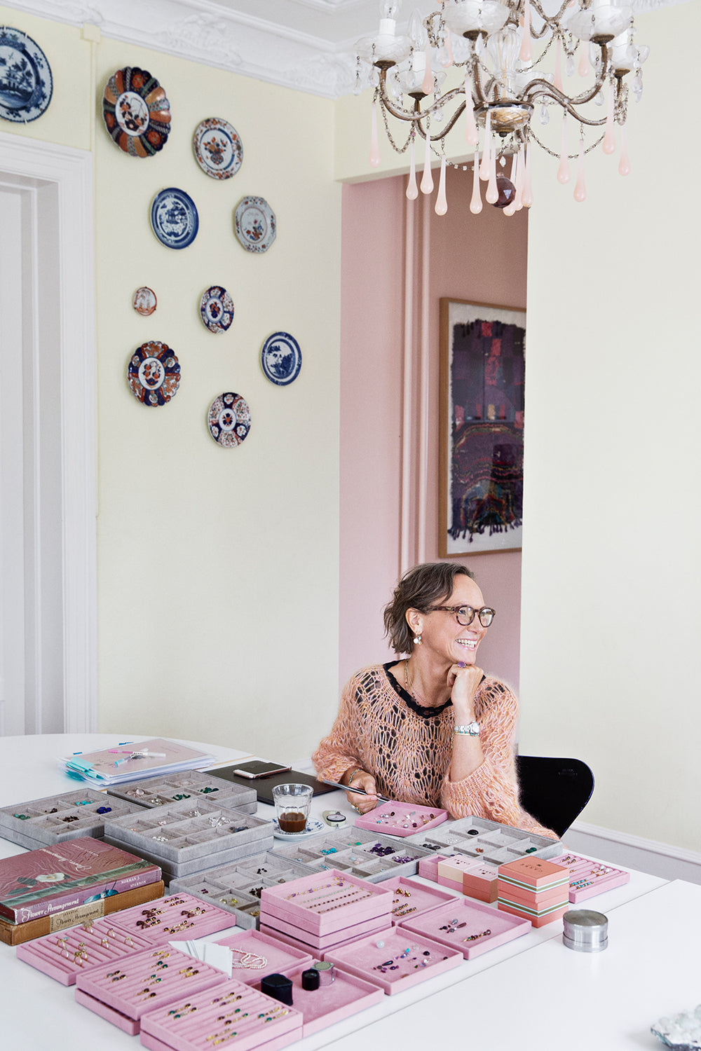 Shiri rosenzweig på hendes kontor